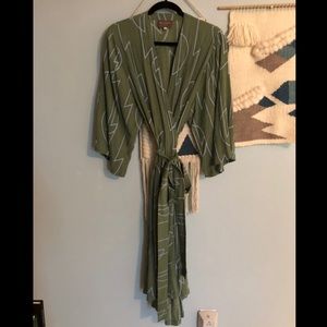 Bel Kazan Royya Wrap Dress NWOT L/XL